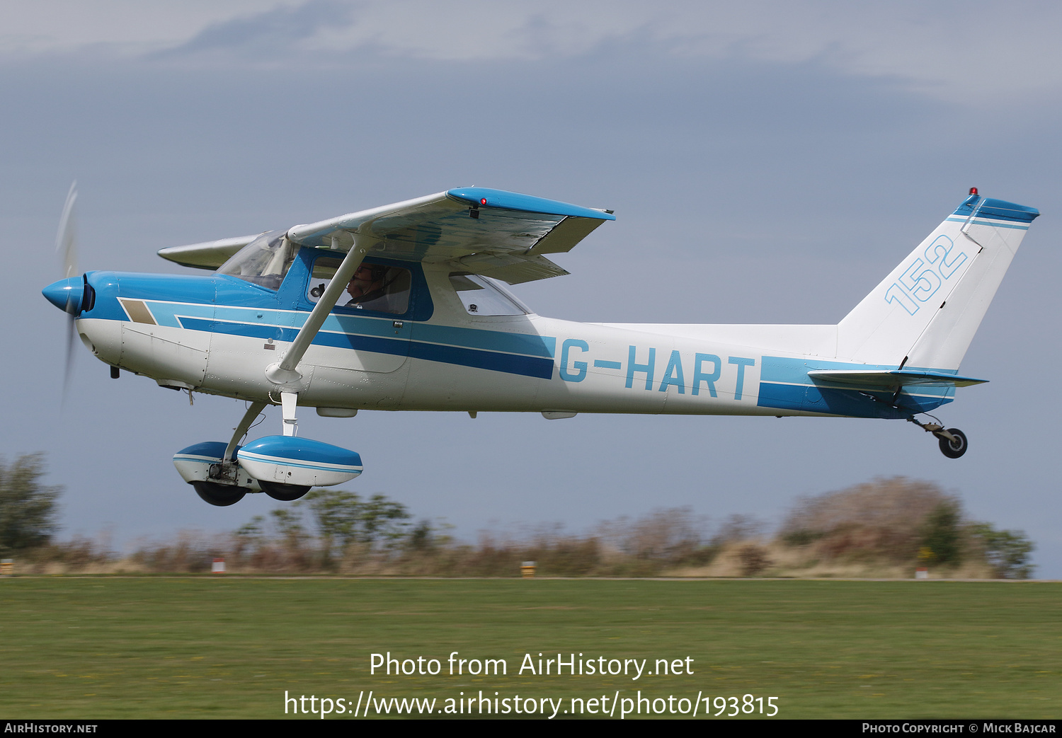 Aircraft Photo of G-HART | Cessna 152/TD | AirHistory.net #193815