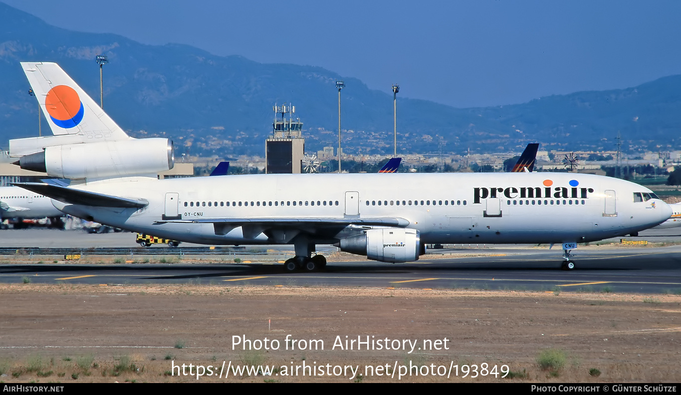 Aircraft Photo of OY-CNU | McDonnell Douglas DC-10-10 | Premiair | AirHistory.net #193849