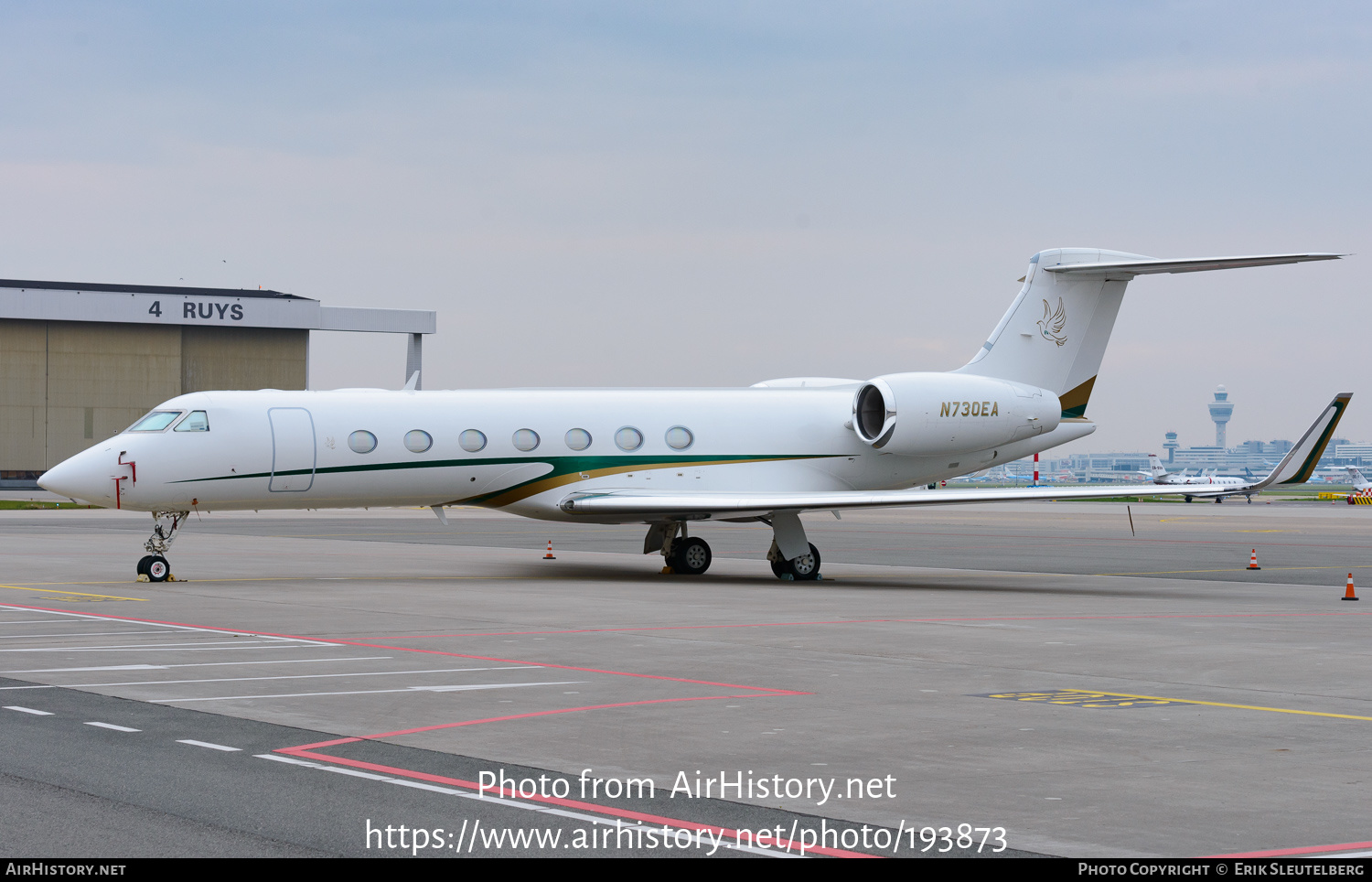 Aircraft Photo of N730EA | Gulfstream Aerospace G-V-SP Gulfstream G550 | AirHistory.net #193873