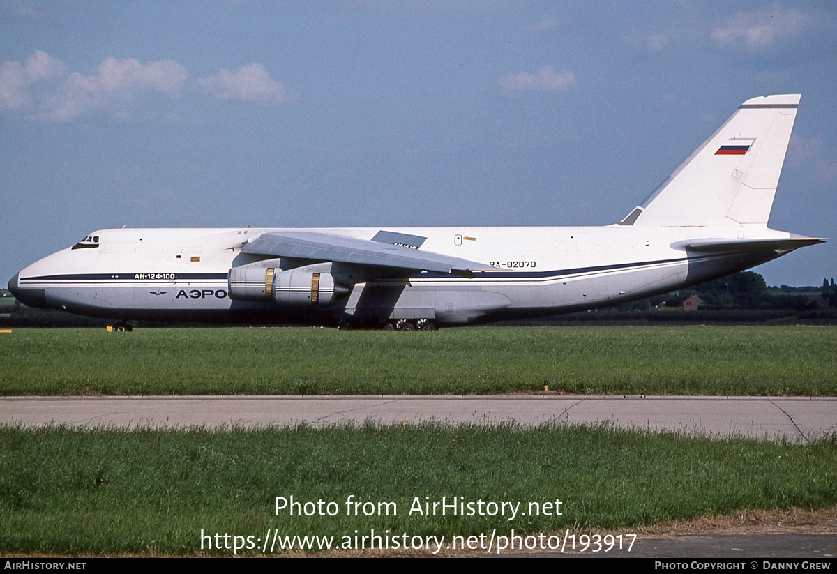 Aircraft Photo of RA-82070 | Antonov An-124-100 Ruslan | Aeroflot | AirHistory.net #193917