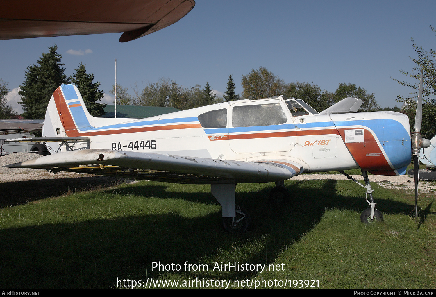 Aircraft Photo of RA-44446 | Yakovlev Yak-18T | AirHistory.net #193921