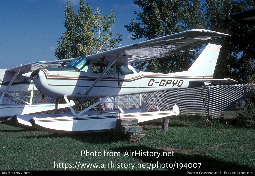 Aircraft Photo of C-GPYO | Cessna 172I | AirHistory.net #194007