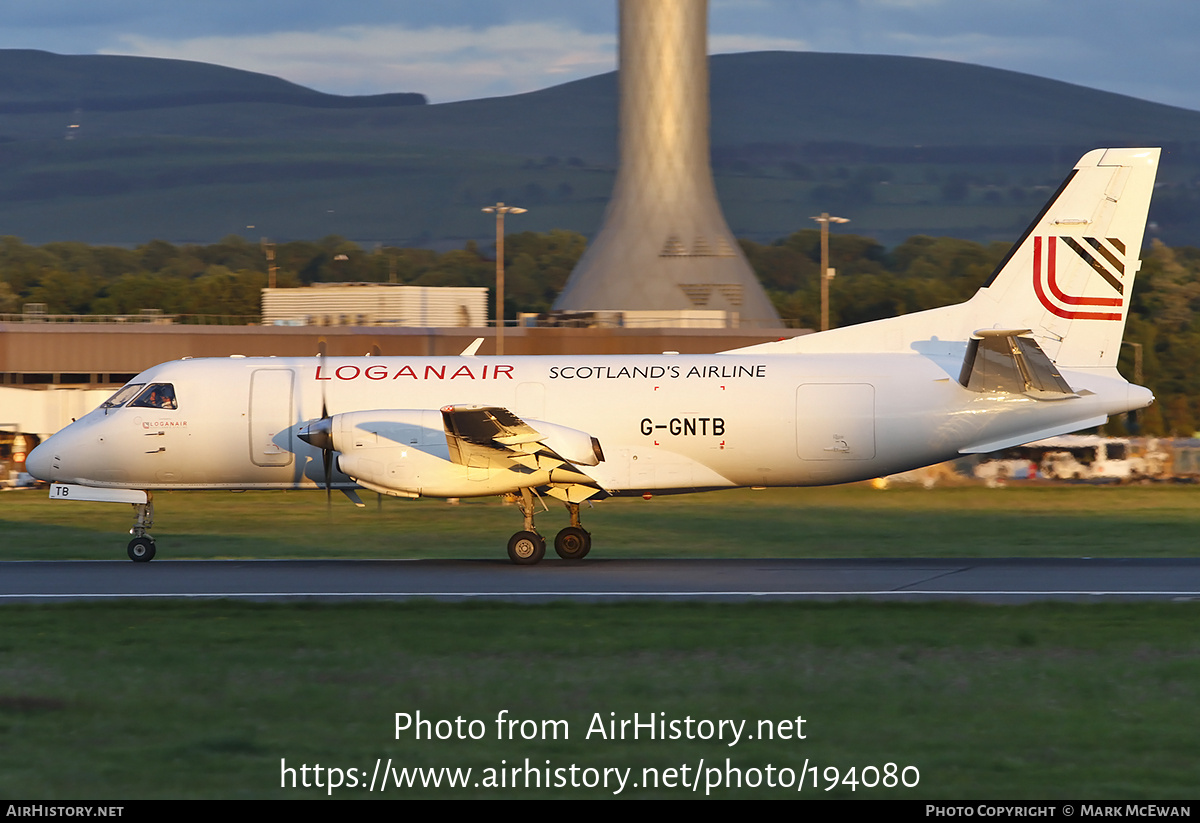 Aircraft Photo of G-GNTB | Saab-Fairchild SF-340A(QC) | Loganair | AirHistory.net #194080