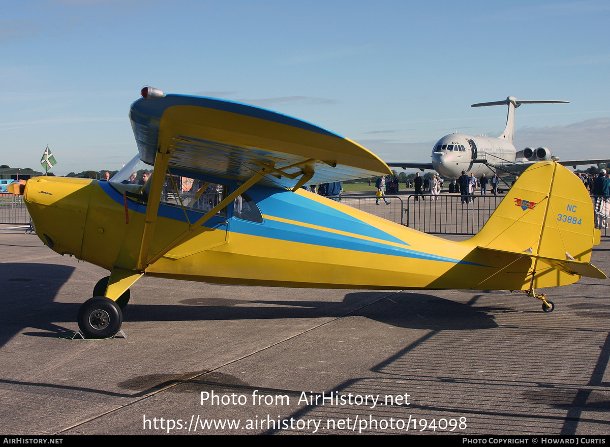 Aircraft Photo of N33884 | Aeronca 65CA Super Chief | AirHistory.net #194098