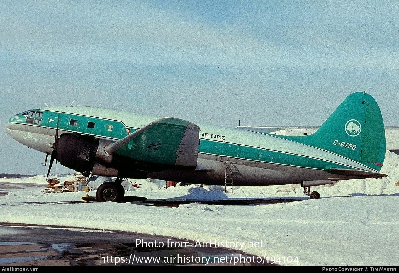 Aircraft Photo of C-GTPO | Curtiss C-46F Commando | Buffalo Airways | AirHistory.net #194104