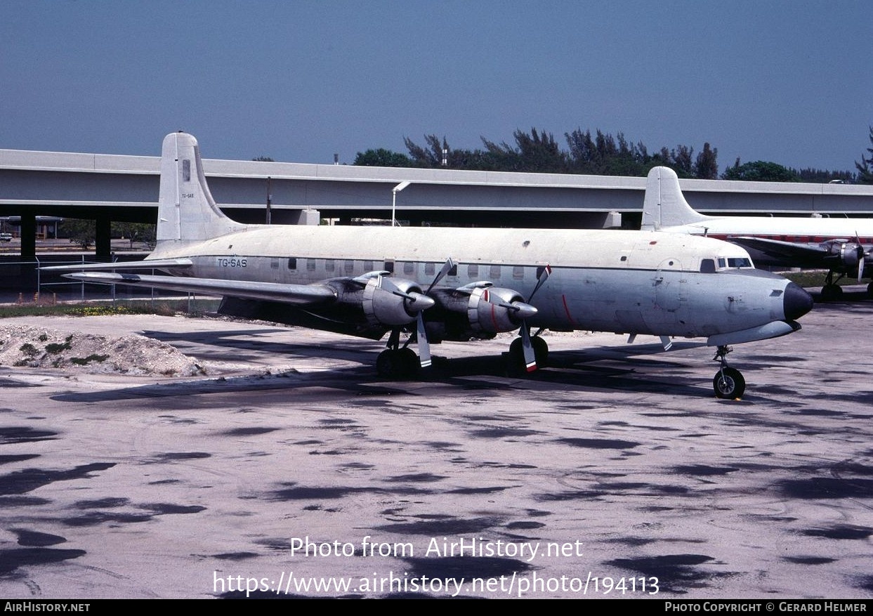 Aircraft Photo of TG-SAS | Douglas C-118A Liftmaster | AirHistory.net #194113