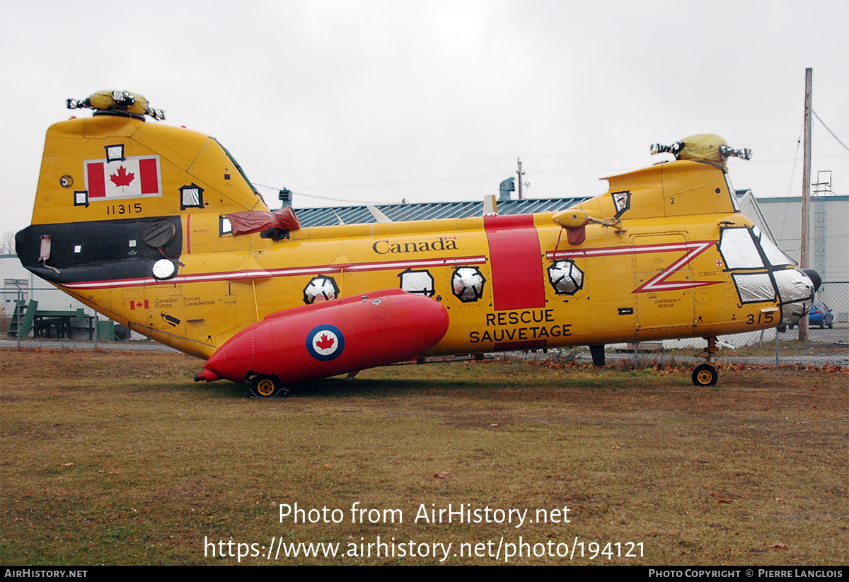 Aircraft Photo of 11315 | Boeing Vertol CH-113A Labrador | Canada - Air Force | AirHistory.net #194121