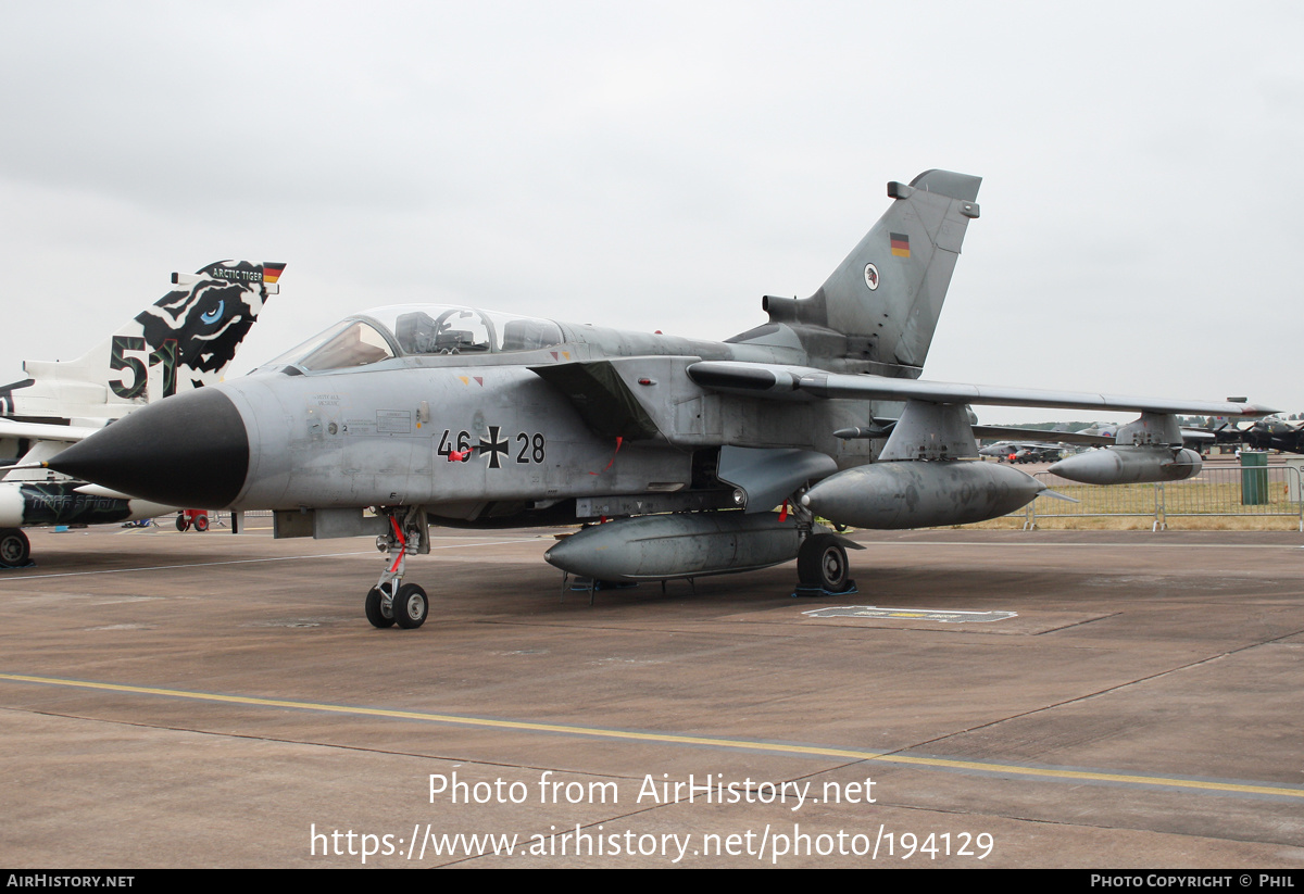 Aircraft Photo of 4628 | Panavia Tornado ECR | Germany - Air Force | AirHistory.net #194129