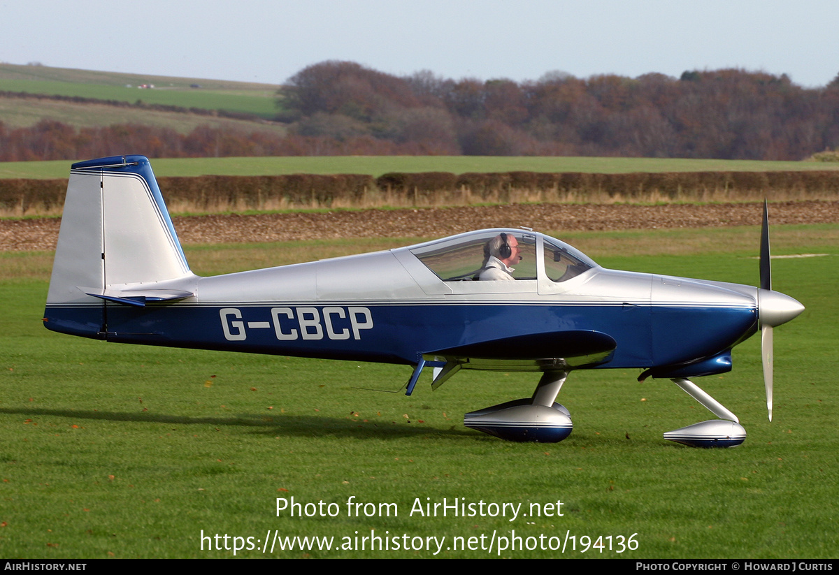 Aircraft Photo of G-CBCP | Van's RV-6A | AirHistory.net #194136