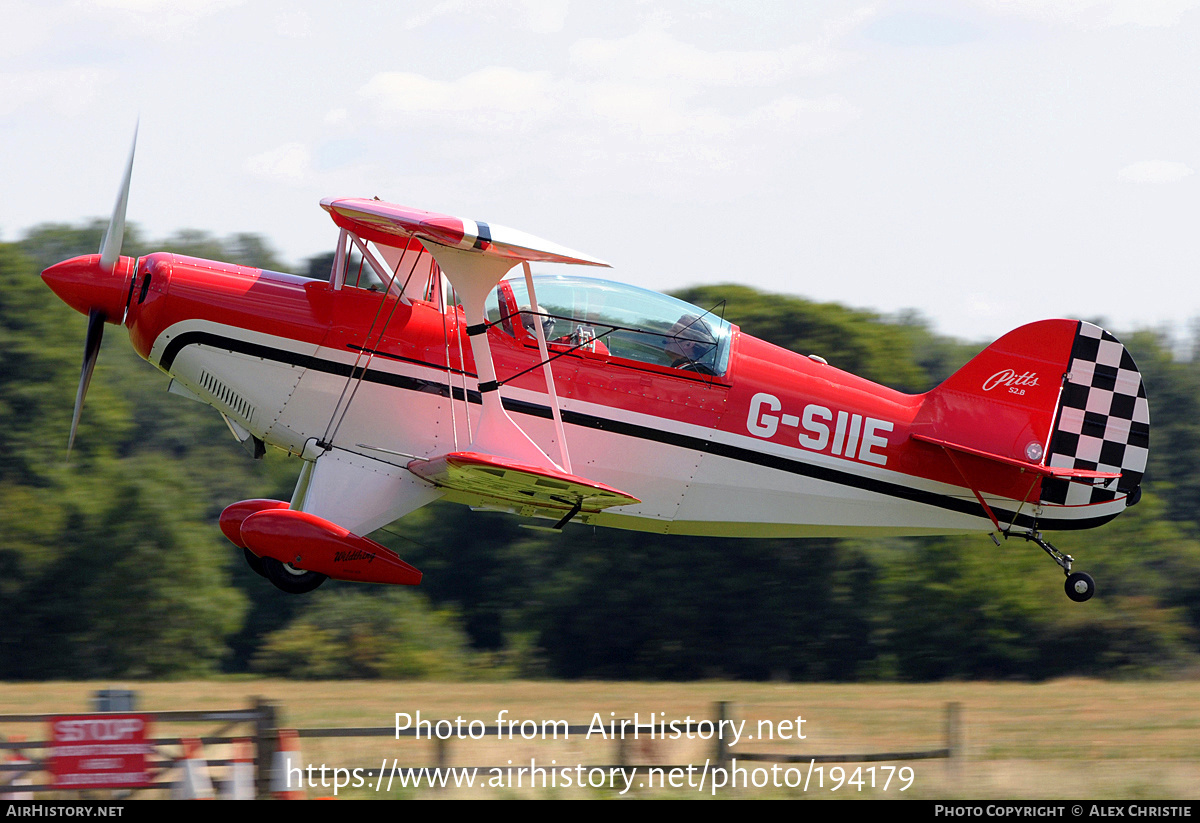 Aircraft Photo of G-SIIE | Pitts S-2B Special | AirHistory.net #194179