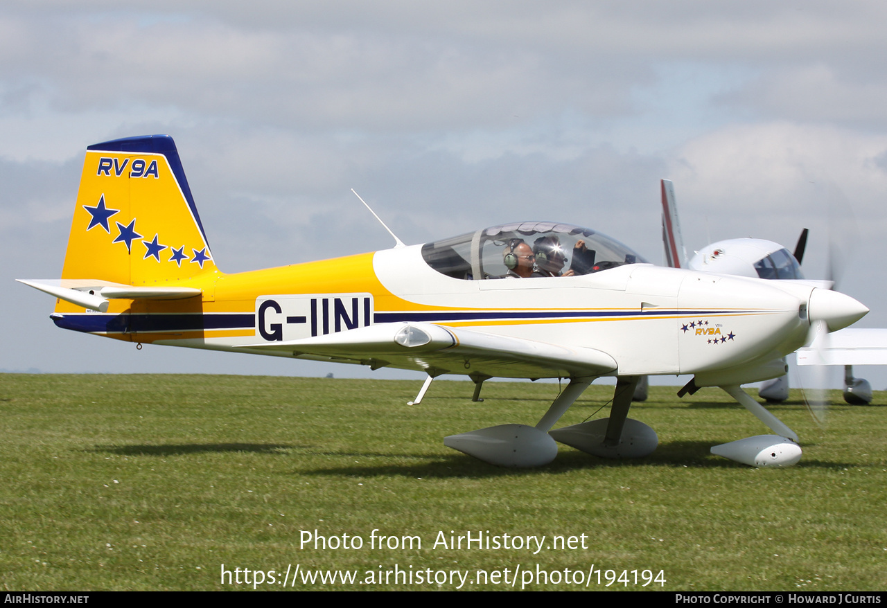 Aircraft Photo of G-IINI | Van's RV-9A | AirHistory.net #194194