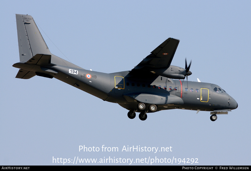 Aircraft Photo of 194 | CASA/IPTN CN235M-300 | France - Air Force | AirHistory.net #194292