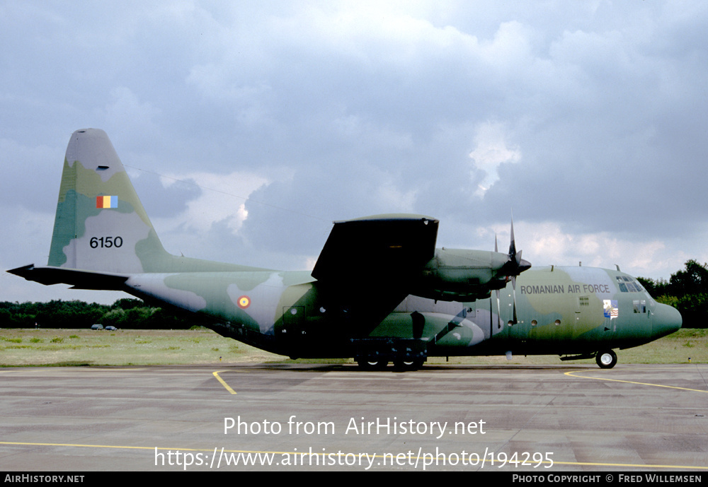 Aircraft Photo of 6150 | Lockheed C-130B Hercules (L-282) | Romania - Air Force | AirHistory.net #194295