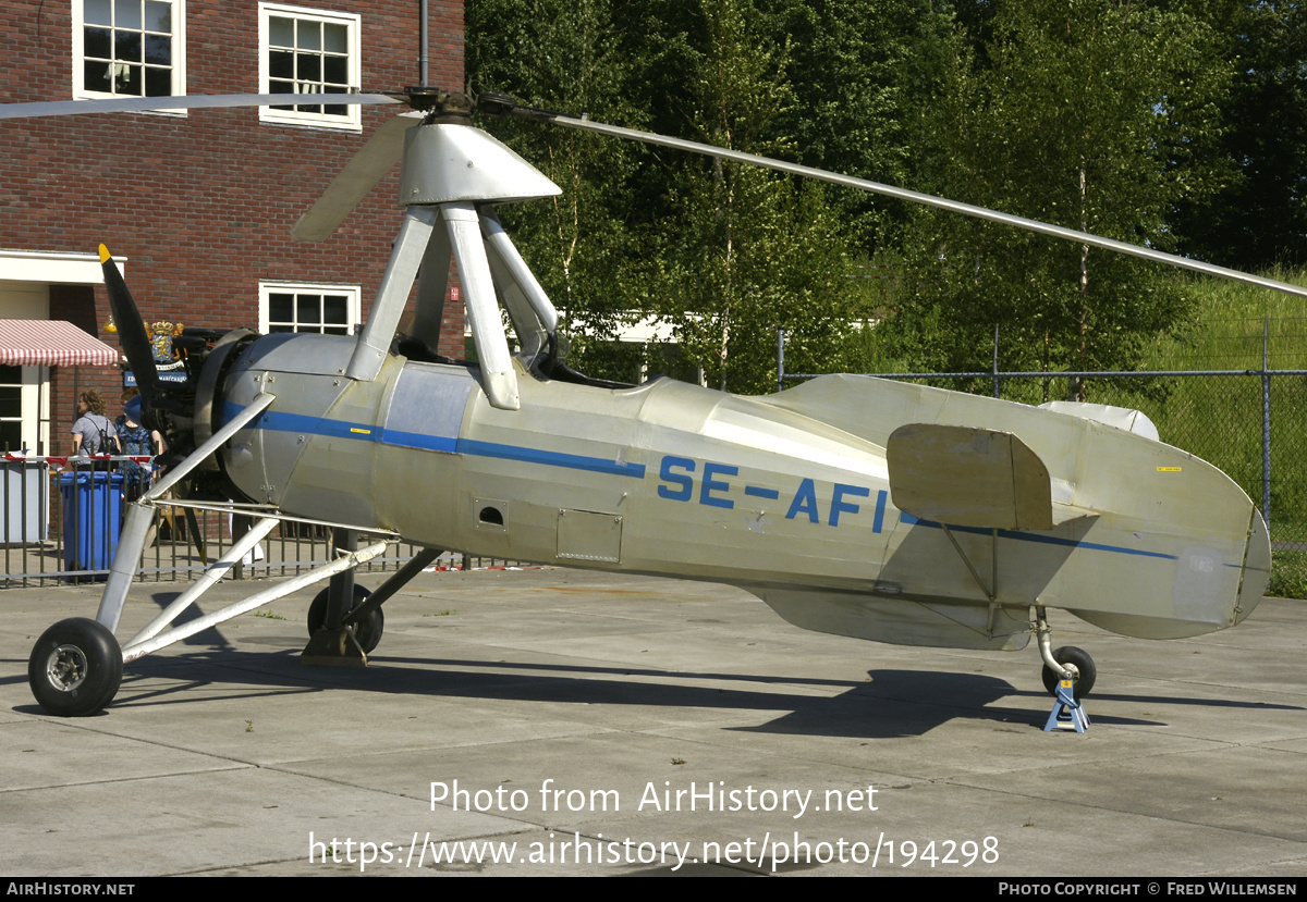 Aircraft Photo of SE-AFI | Cierva C-30A | AirHistory.net #194298