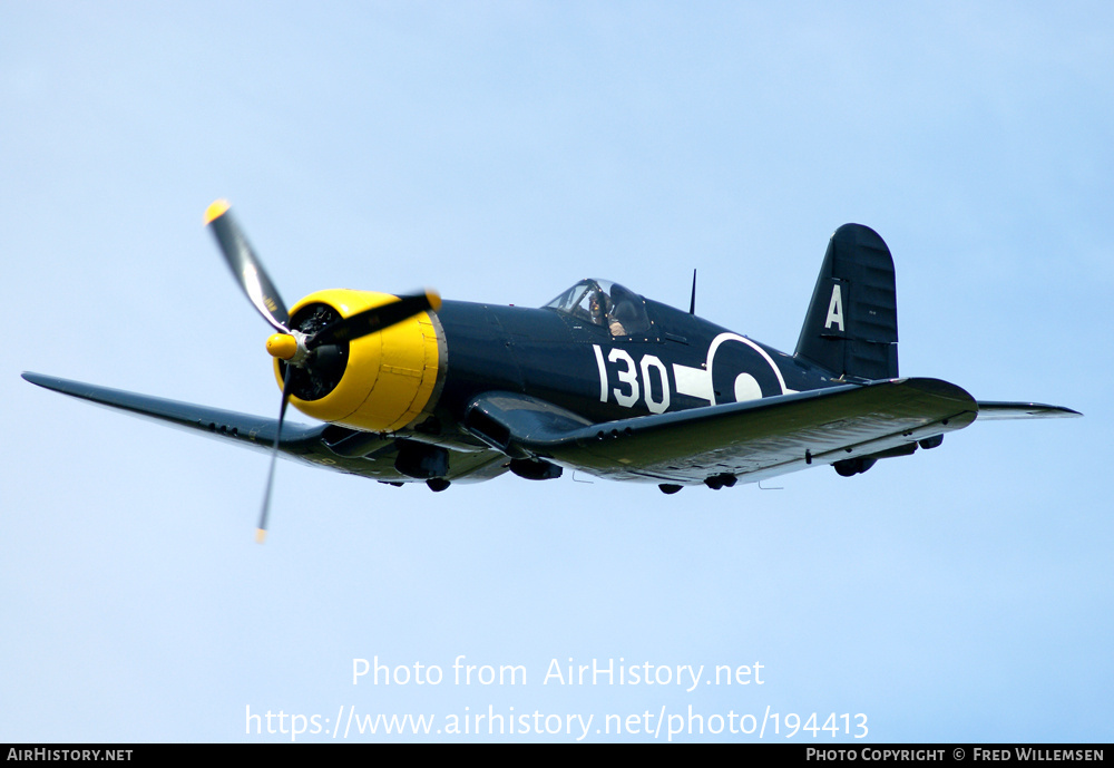 Aircraft Photo of G-FGID / KD345 | Goodyear FG-1D Corsair | UK - Navy | AirHistory.net #194413