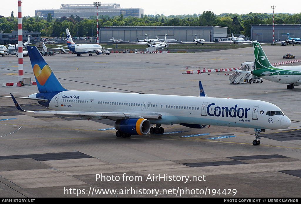 Aircraft Photo of D-ABOE | Boeing 757-330 | Condor Flugdienst | AirHistory.net #194429