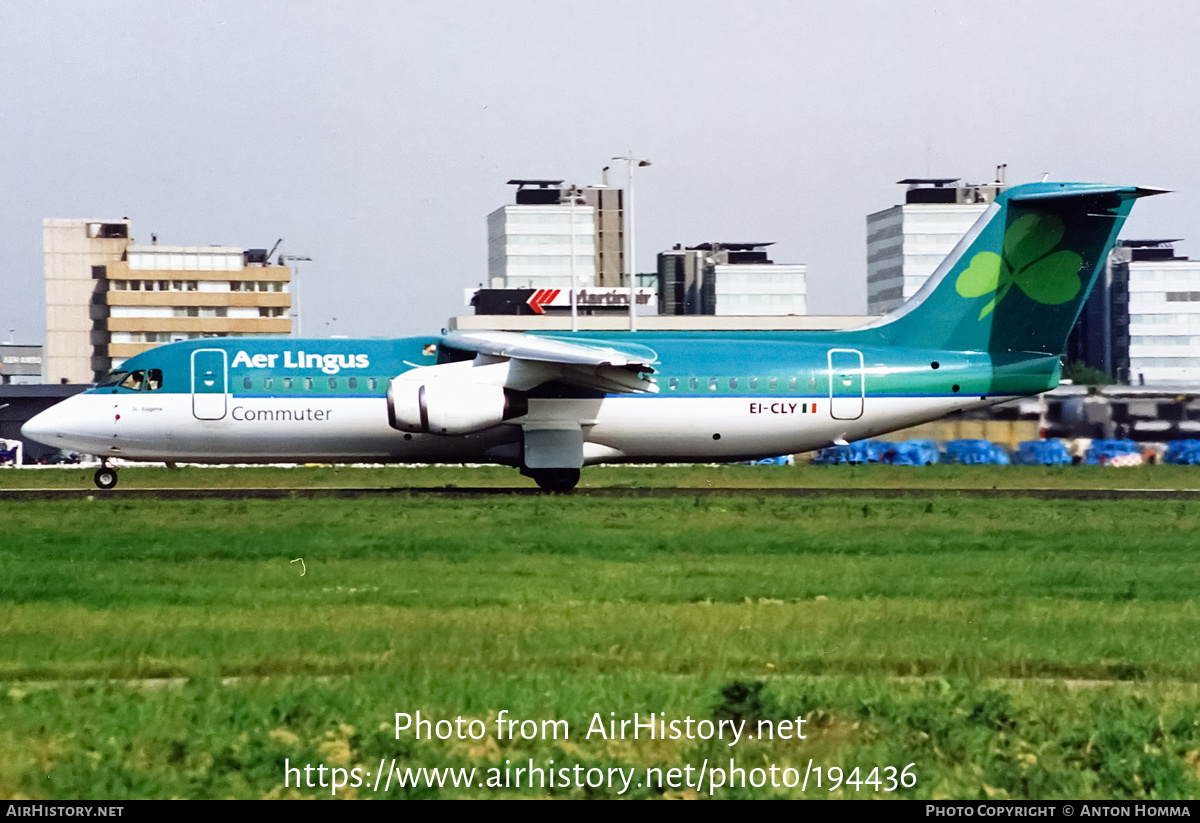 Aircraft Photo of EI-CLY | British Aerospace BAe-146-300 | Aer Lingus Commuter | AirHistory.net #194436