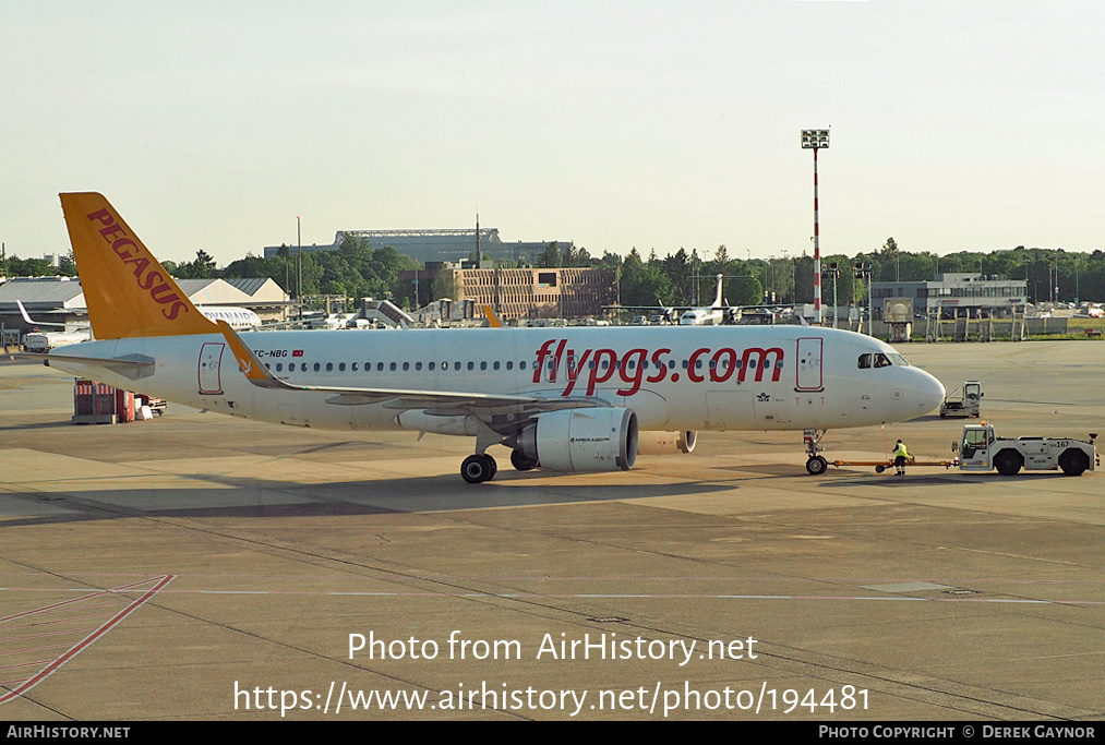 Aircraft Photo of TC-NBG | Airbus A320-251N | Pegasus Airlines | AirHistory.net #194481