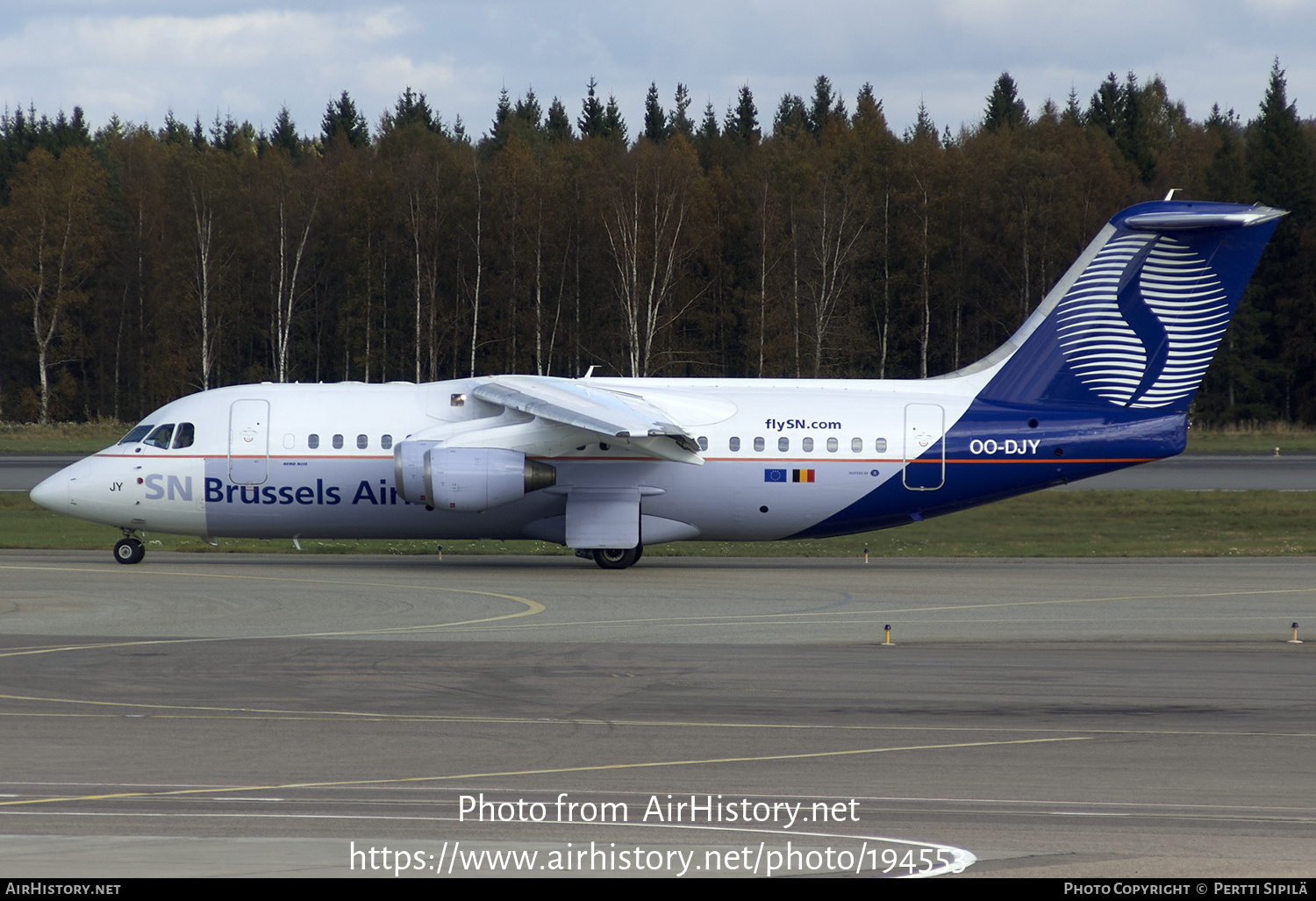 Aircraft Photo of OO-DJY | British Aerospace Avro 146-RJ85 | SN Brussels Airlines | AirHistory.net #194553