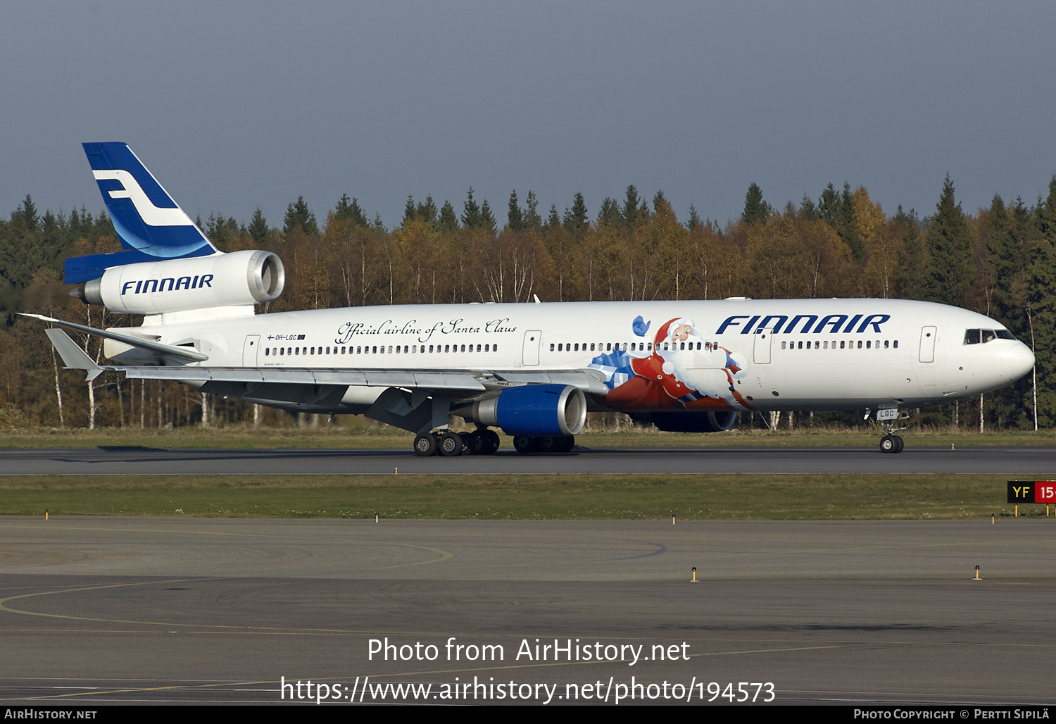 Aircraft Photo of OH-LGC | McDonnell Douglas MD-11 | Finnair | AirHistory.net #194573