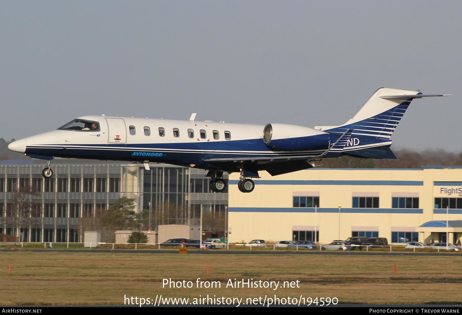 Aircraft Photo of I-AVND | Learjet 45 | Avionord | AirHistory.net #194590