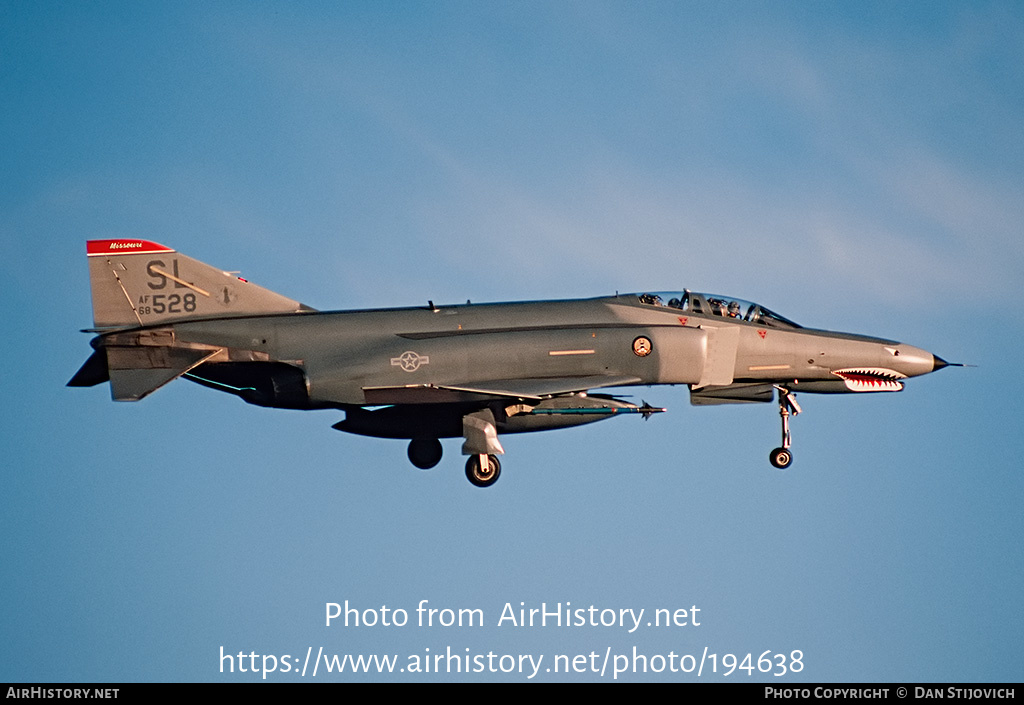 Aircraft Photo of 68-0528 / AF68-528 | McDonnell Douglas F-4E Phantom II | USA - Air Force | AirHistory.net #194638