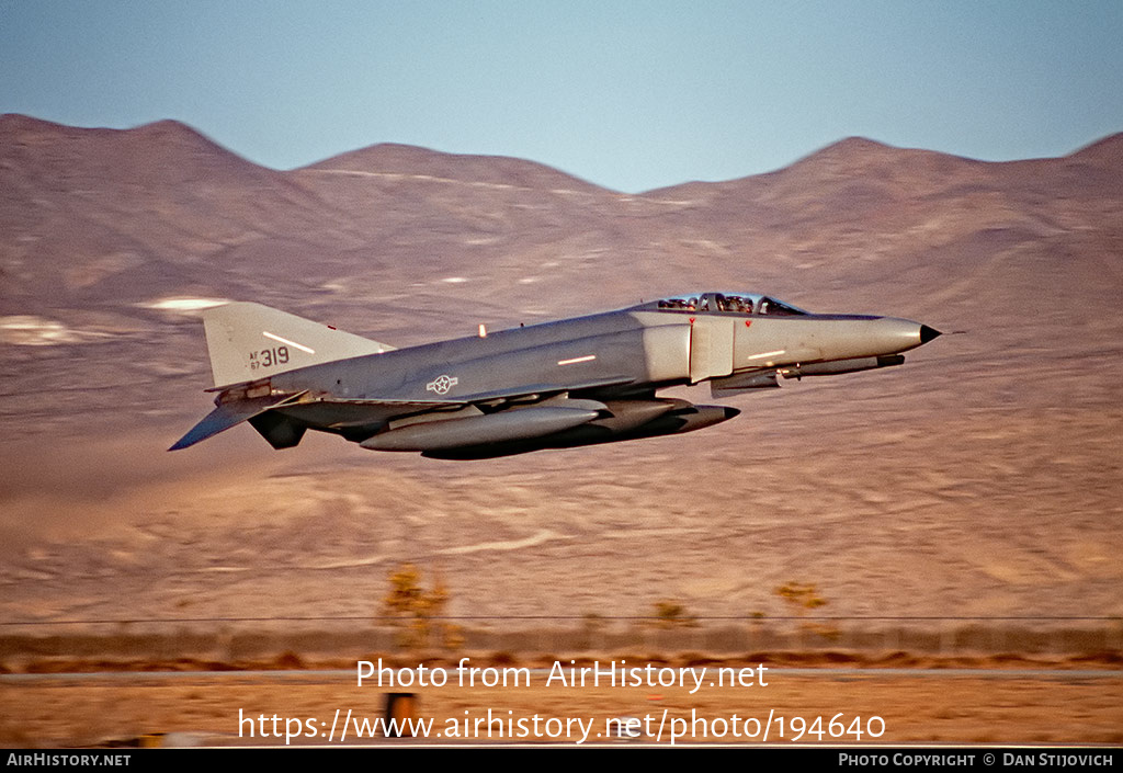 Aircraft Photo of 67-0319 / AF67-319 | McDonnell Douglas F-4E Phantom II | USA - Air Force | AirHistory.net #194640