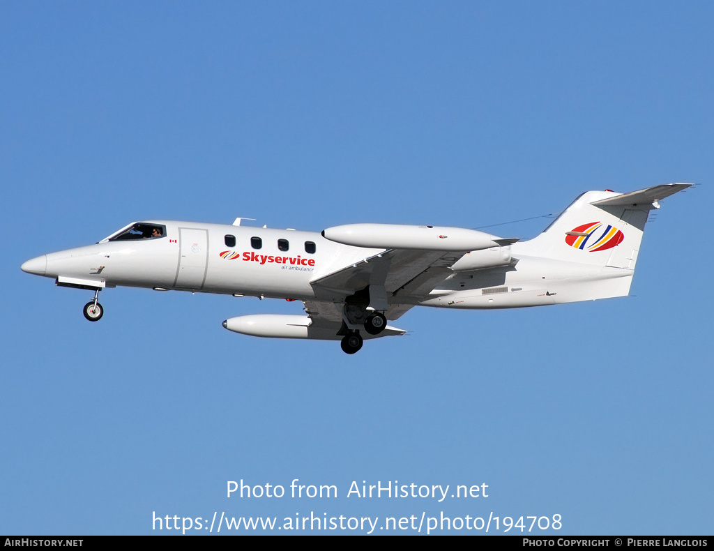 Aircraft Photo of C-GRFO | Gates Learjet 35A | Skyservice Air Ambulance | AirHistory.net #194708