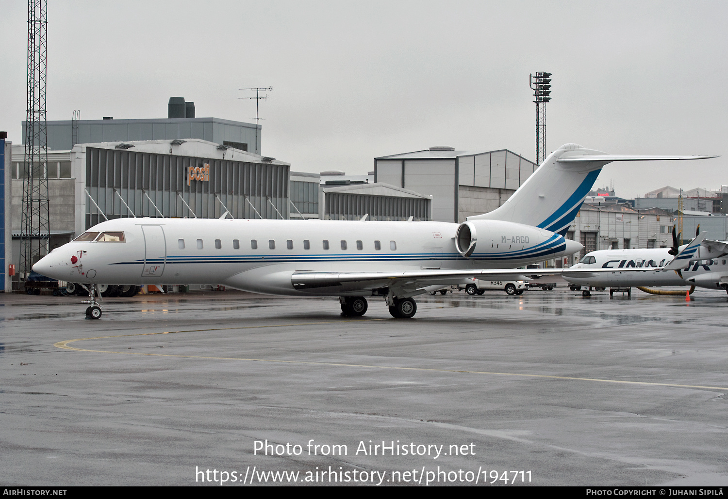 Aircraft Photo of M-ARGO | Bombardier Global 6000 (BD-700-1A10) | AirHistory.net #194711