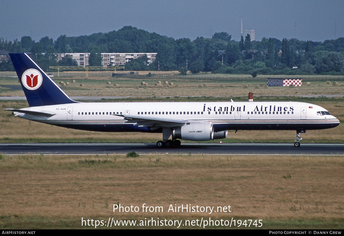 Aircraft Photo of TC-AJA | Boeing 757-236 | Istanbul Airlines | AirHistory.net #194745