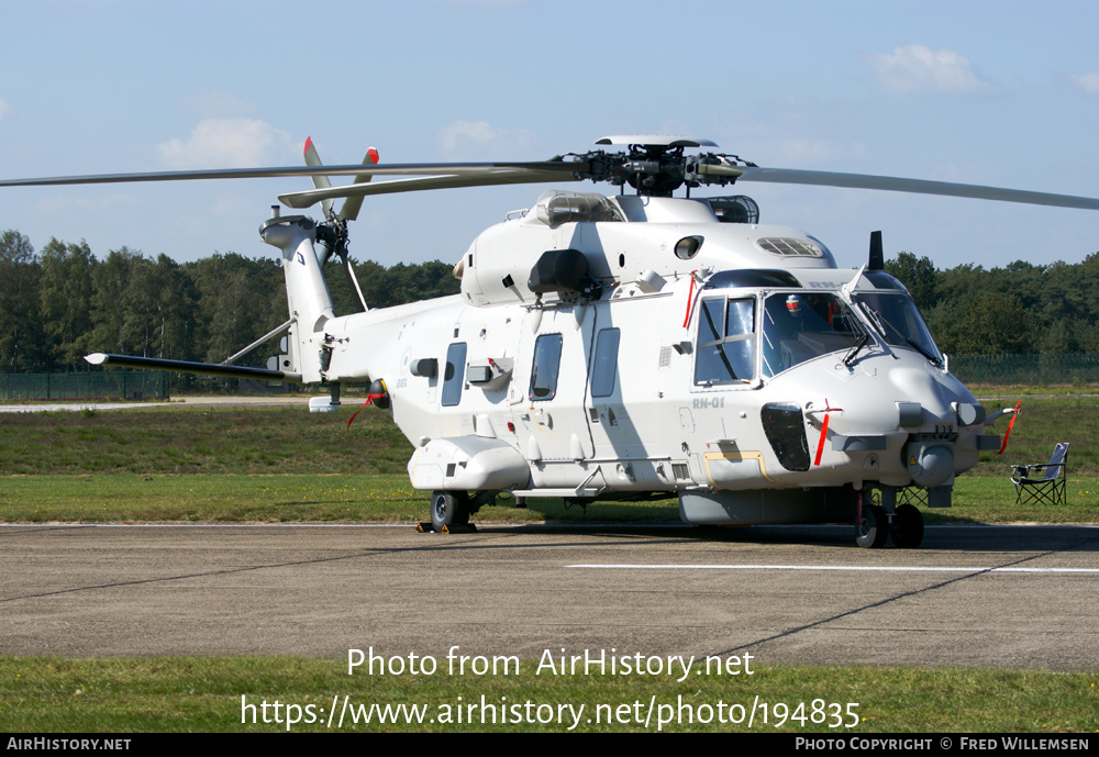 Aircraft Photo of RN-01 | NHI NH90 NFH | Belgium - Air Force | AirHistory.net #194835