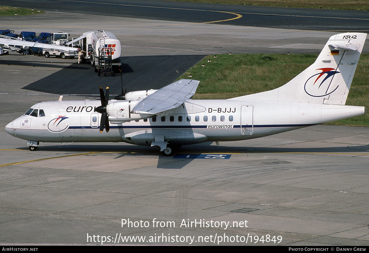 Aircraft Photo of D-BJJJ | ATR ATR-42-300 | Eurowings | AirHistory.net #194849