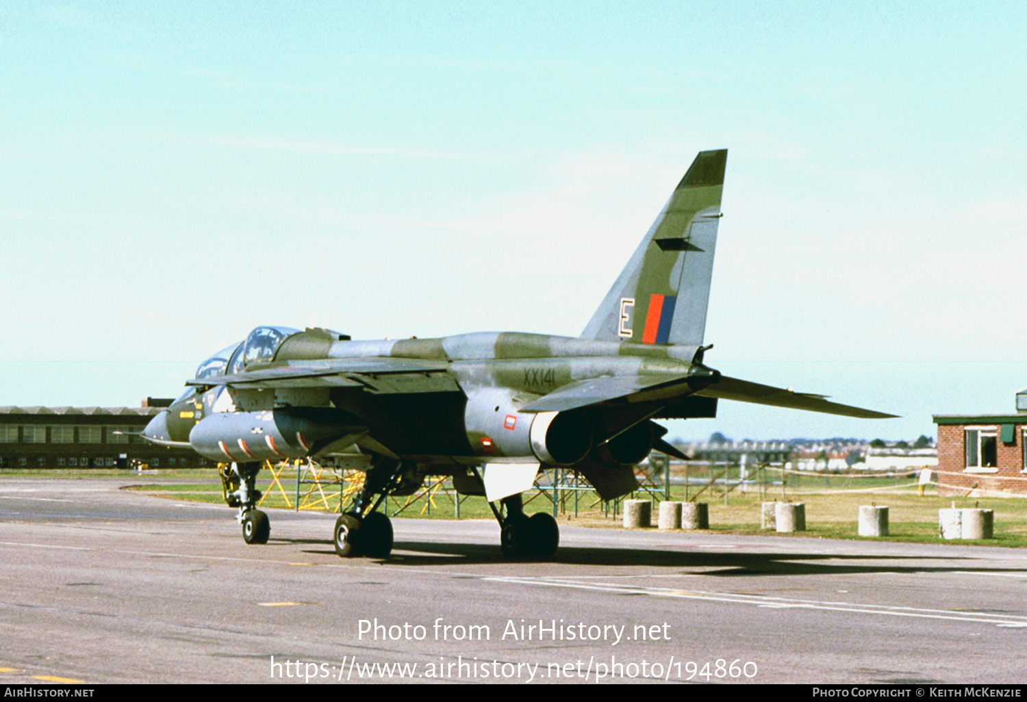 Aircraft Photo of XX141 | Sepecat Jaguar T2 | UK - Air Force | AirHistory.net #194860