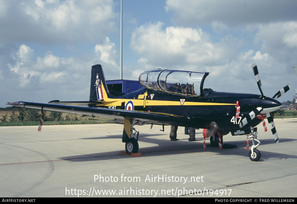 Aircraft Photo of ZF417 | Short S-312 Tucano T1 | UK - Air Force | AirHistory.net #194917