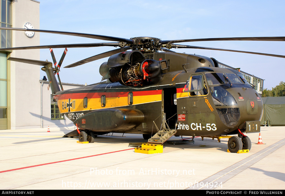 Aircraft Photo of 8411 | Sikorsky CH-53G | Germany - Air Force | AirHistory.net #194924