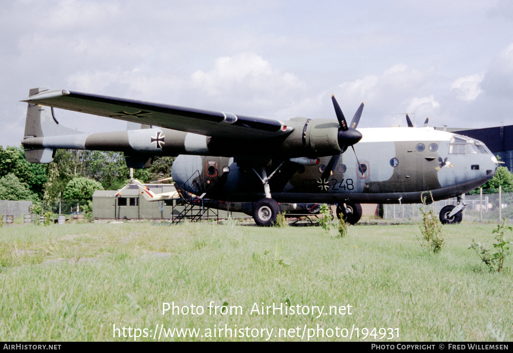 Aircraft Photo of GR-248 | Nord 2501F-2 Noratlas | Germany - Air Force | AirHistory.net #194931