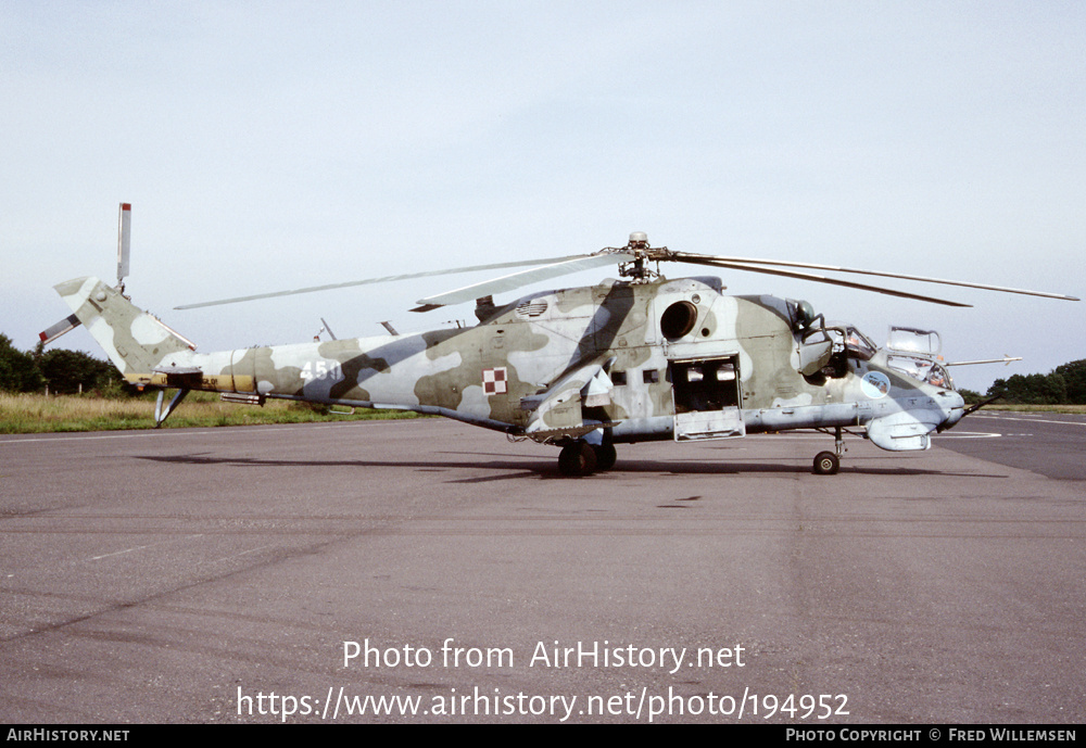 Aircraft Photo of 459 | Mil Mi-24D | Poland - Air Force | AirHistory.net #194952