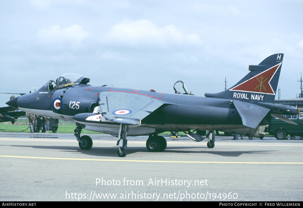 Aircraft Photo of XZ459 | British Aerospace Sea Harrier FRS1 | UK - Navy | AirHistory.net #194960