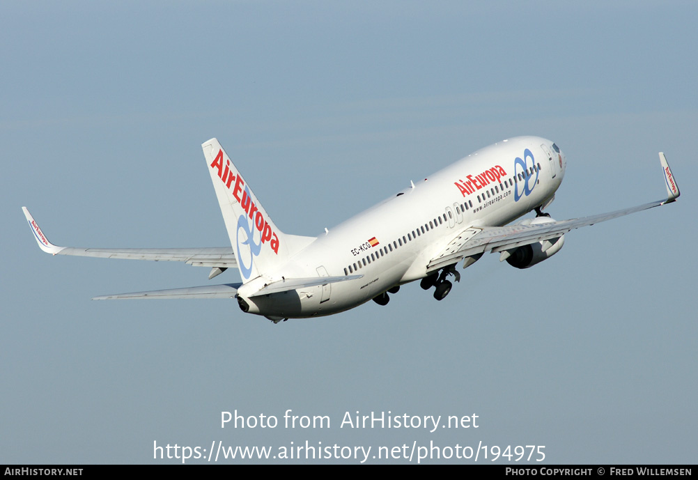 Aircraft Photo of EC-KCG | Boeing 737-85P | Air Europa | AirHistory.net #194975