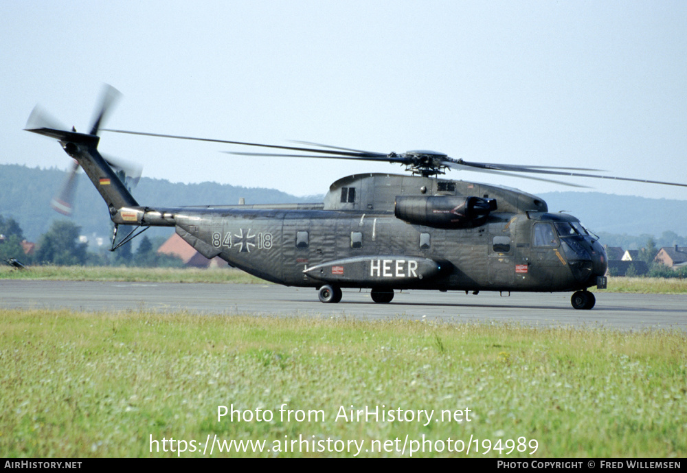 Aircraft Photo of 8418 | Sikorsky CH-53G | Germany - Army | AirHistory.net #194989