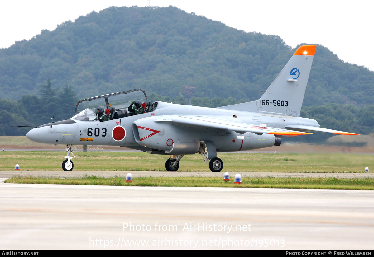 Aircraft Photo of 66-5603 | Kawasaki T-4 | Japan - Air Force | AirHistory.net #195013