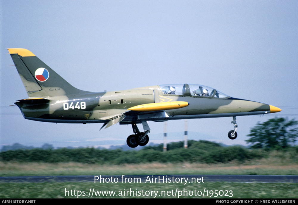 Aircraft Photo of 0448 | Aero L-39C Albatros | Czechoslovakia - Air Force | AirHistory.net #195023