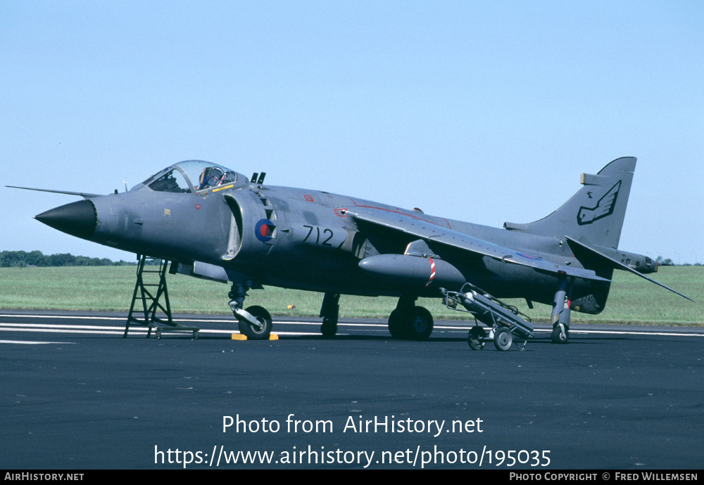 Aircraft Photo of XZ455 | British Aerospace Sea Harrier FRS1 | UK - Navy | AirHistory.net #195035