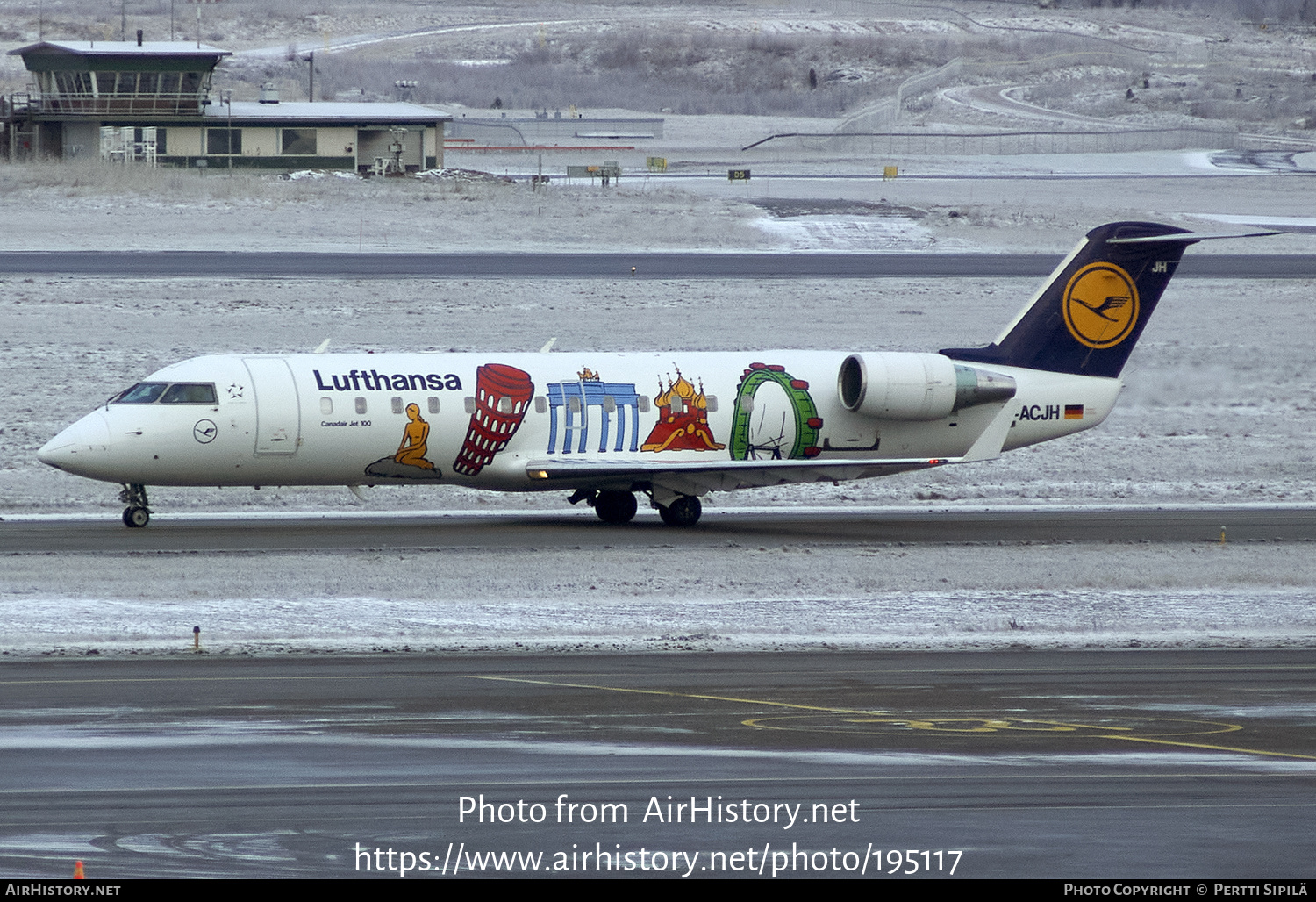 Aircraft Photo of D-ACJH | Bombardier CRJ-100LR (CL-600-2B19) | Lufthansa | AirHistory.net #195117