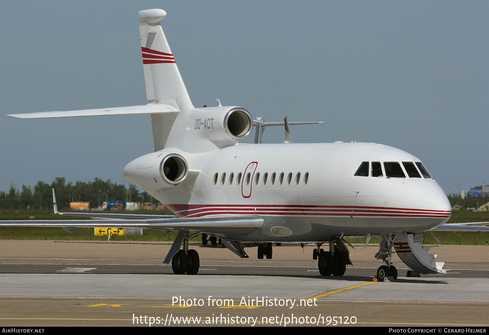 Aircraft Photo of OO-ACT | Dassault Falcon 900C | AirHistory.net #195120