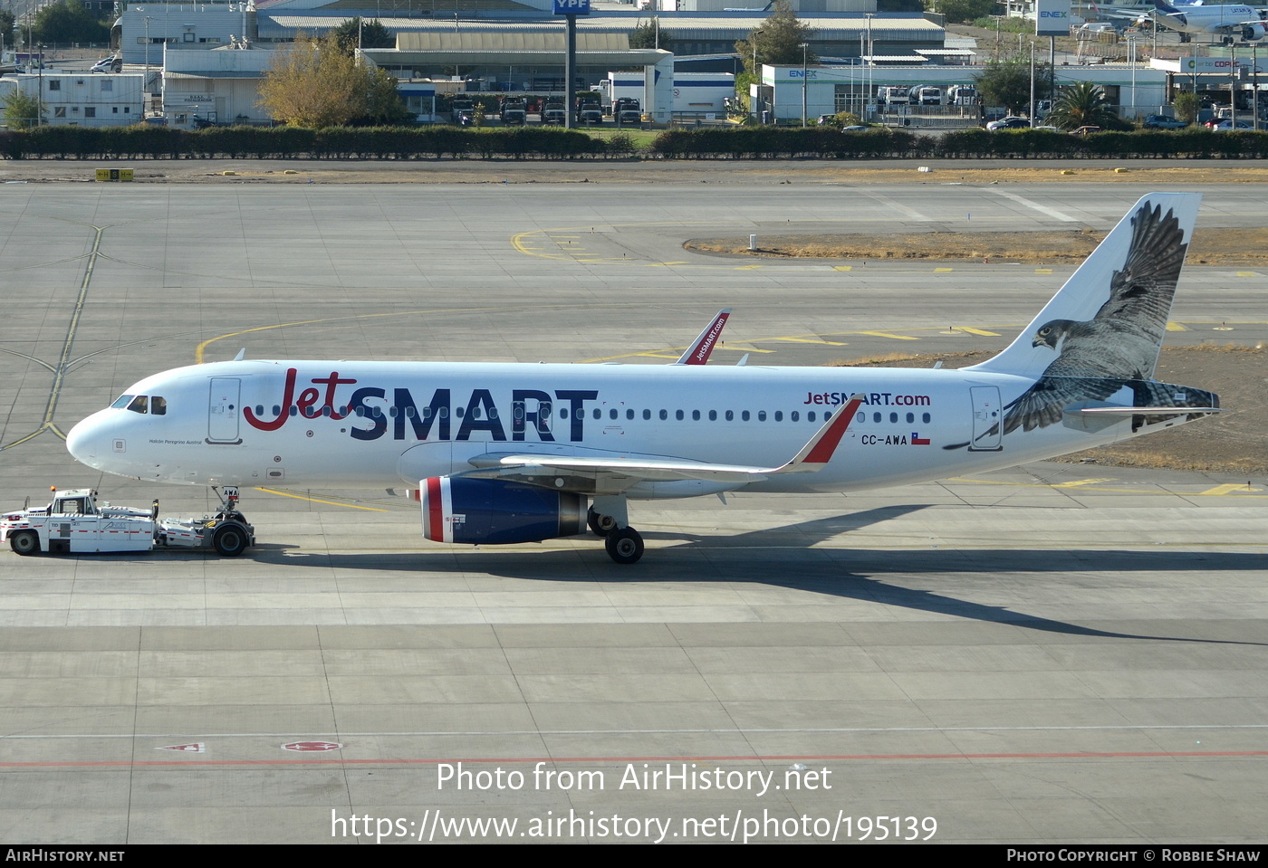 Aircraft Photo of CC-AWA | Airbus A320-232 | JetSmart | AirHistory.net #195139