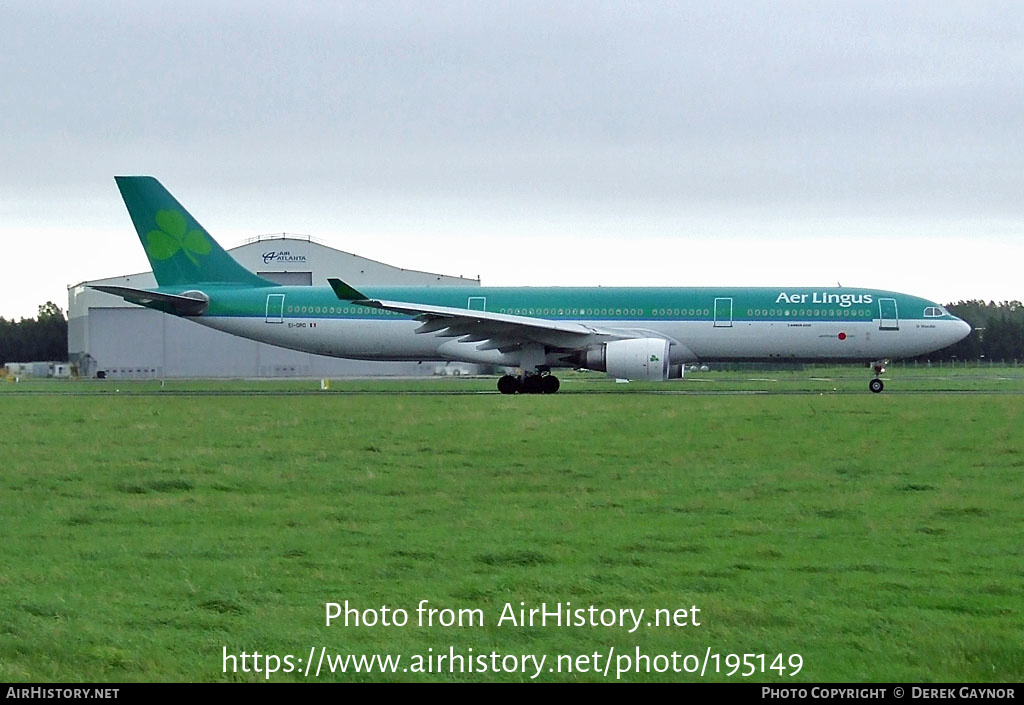 Aircraft Photo of EI-ORD | Airbus A330-301 | Aer Lingus | AirHistory.net #195149