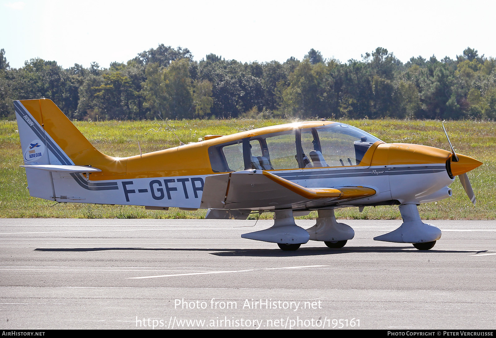 Aircraft Photo of F-GFTR | Robin DR-400-180 Regent | Tours Aero Club | AirHistory.net #195161