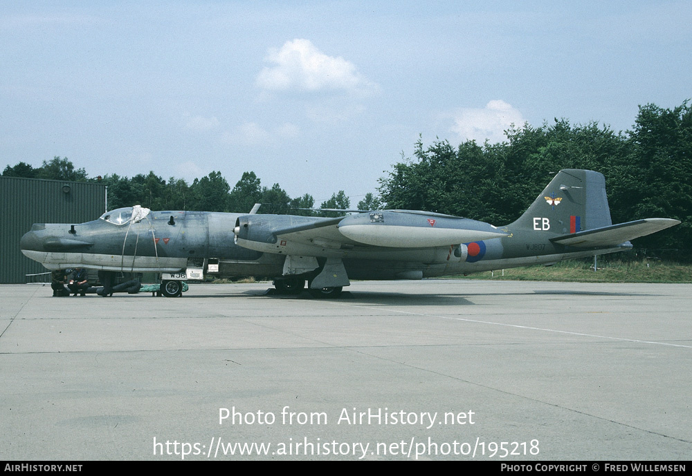 Aircraft Photo of WJ607 | English Electric Canberra T17A | UK - Air Force | AirHistory.net #195218