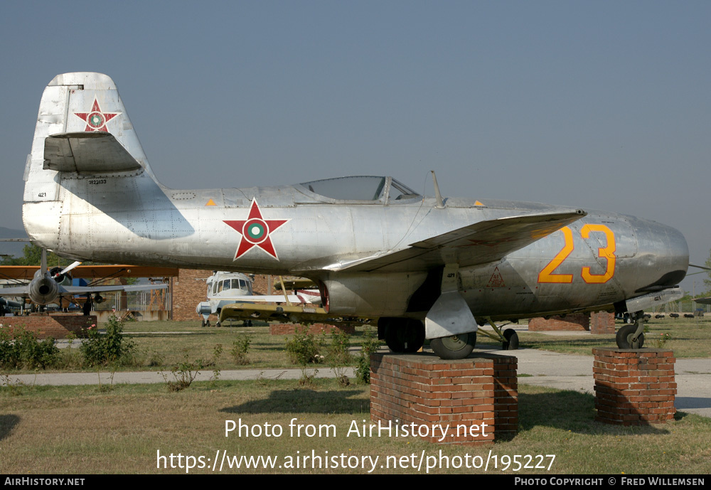 Aircraft Photo of 23 | Yakovlev Yak-23 | Bulgaria - Air Force | AirHistory.net #195227